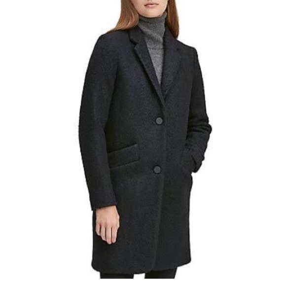 Chic and warm wool coat - Picture 1 of 4